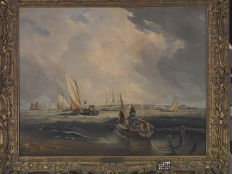 Bligh Sands, Sheerness (óleo sobre tela)