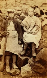 Trabalhadores da fábrica de ferro de Tredegar, País de Gales