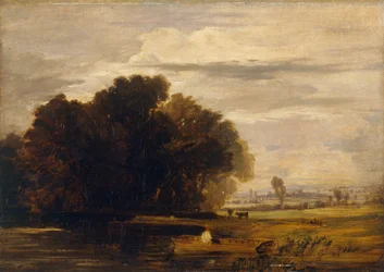 Ferry de Dedham (óleo sobre tela)