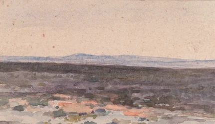 Paisagem: Vale com Montanha na Distância