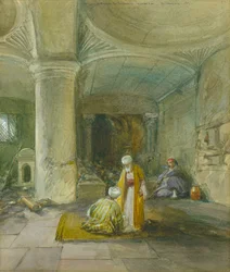 A porta da profetisa Hulda, Jerusalém, 1871
