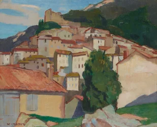 Bormes (óleo sobre cartão)