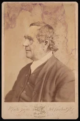 Retrato de J.D. Lang, antes de 1877.