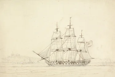 Navio com três mastros