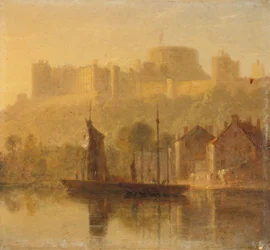 Castelo de Windsor, do Tamisa