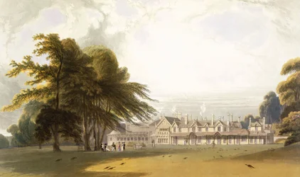 Parque de Windsor: o Royal Lodge, c1827-30.