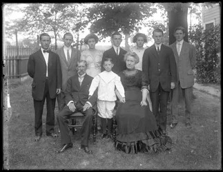 Família McGovern, Creston Avenue, Bronx, c.1911