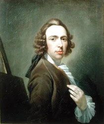 Auto-retrato, c.1750 (óleo sobre tela)