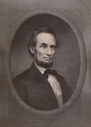 Abraham Lincoln, 16º Presidente dos Estados Unidos, século 19 1894