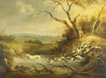 Perto do Kill by the Brook (óleo sobre tela)
