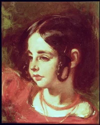 Cabeça de uma menina