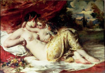 Vénus e Cupido, c.1830 (óleo sobre tela)
