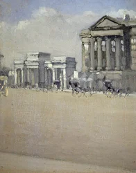 Hyde Park Corner, c.1892 (óleo sobre tela)