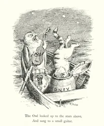 A Coruja e o Gato Maricas (gravura)