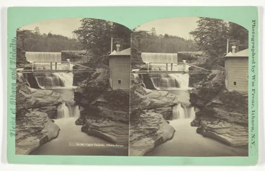 Cascata Superior. Desfiladeiro de Ithaca, final do século XIX.