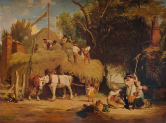 Empilhamento de feno, 1840, 1938