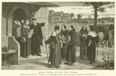 Wyclif envia seus pobres padres