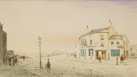 Victoria Road, Bootle (caneta e tinta no papel)