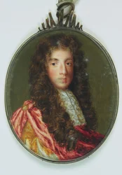 Henry Cavendish, Conde de Ogle (aguarela em marfim)