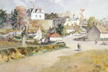 Castelo de St. Fagans (aguarela)