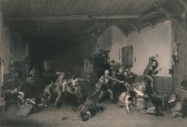 Blind Mans Buff, 1812, meados do século XIX.