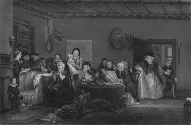 Lendo a Vontade, c1820.