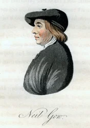 Neil Gow, violinista escocês, 1800.
