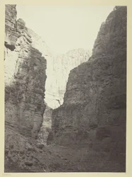 Paredes de calcário Kanab Wash, Rio Colorado