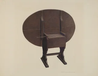 Mesa de jantar, 19351942.