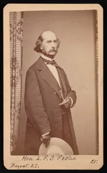 Retrato de LaFayette Sabine Foster 1806-1880, Entre 1871 e 1880.