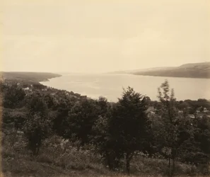 Seneca Lake e Watkins Glen, para a Lehigh Valley Railroad