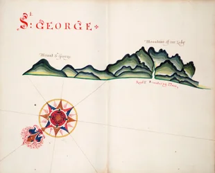 São Jorge, costa sul-americana do Pacífico