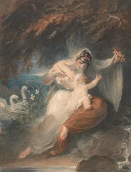 A natureza revela-se ao bebé Shakespeare: Thomas Gray, The Progress of Poesy, III.1