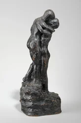 Maquete para o Beijo, c.1916 (gesso pintado) (ver também 440229)