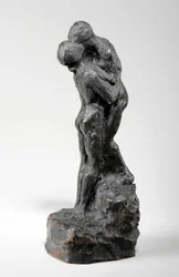 Maquete para o Beijo, c.1916 (gesso pintado) (ver também 440230)