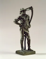 Maquete para o cortador de relva