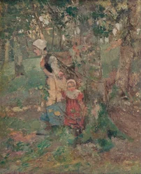 A borda da madeira, c1916