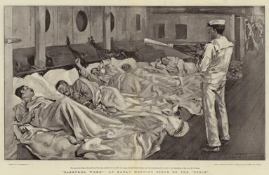 Sleepers, Wake !, uma cena de manhã cedo no Ofir