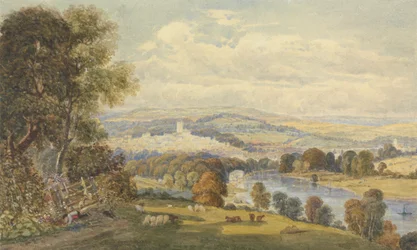 Vista de Totnes, Devon