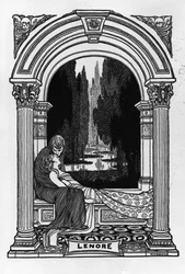 Lenore, de «Os poemas de Edgar Allan Poe», 1900