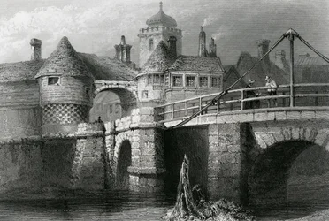 Sanduíche, gravado por E. Challis, 1841
