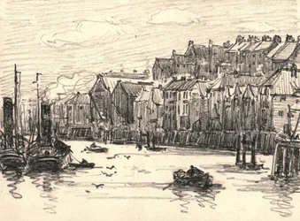 North Shields (carvão no papel)