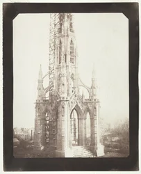 Scott Monument em construção
