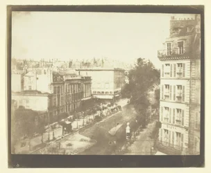 Vista dos Boulevards de Paris