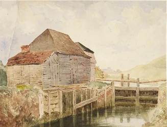 Moinho Velho e Portões de Fechadura (Santa Catarina), c.1820-40