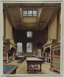 The Kitchen at Chatsworth, c.1830 (aguarela sobre papel)