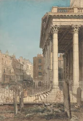 O Pórtico de St. Martin-in-the-Fields