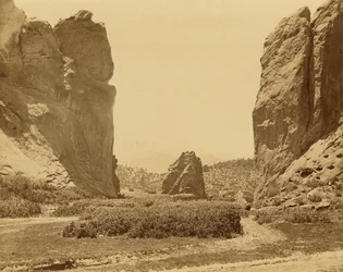 Portal do Garden of the Gods e Pikes Peak