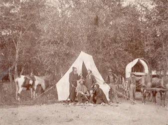 Em uma viagem ao Monte da Santa Cruz, 1874