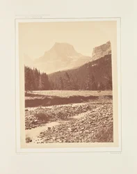 Palace Butte, perto do Monte Blackmore